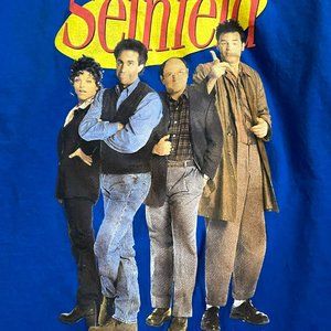 Seinfeld 90's T-Shirt Pre-Shrunk Cotton Medium